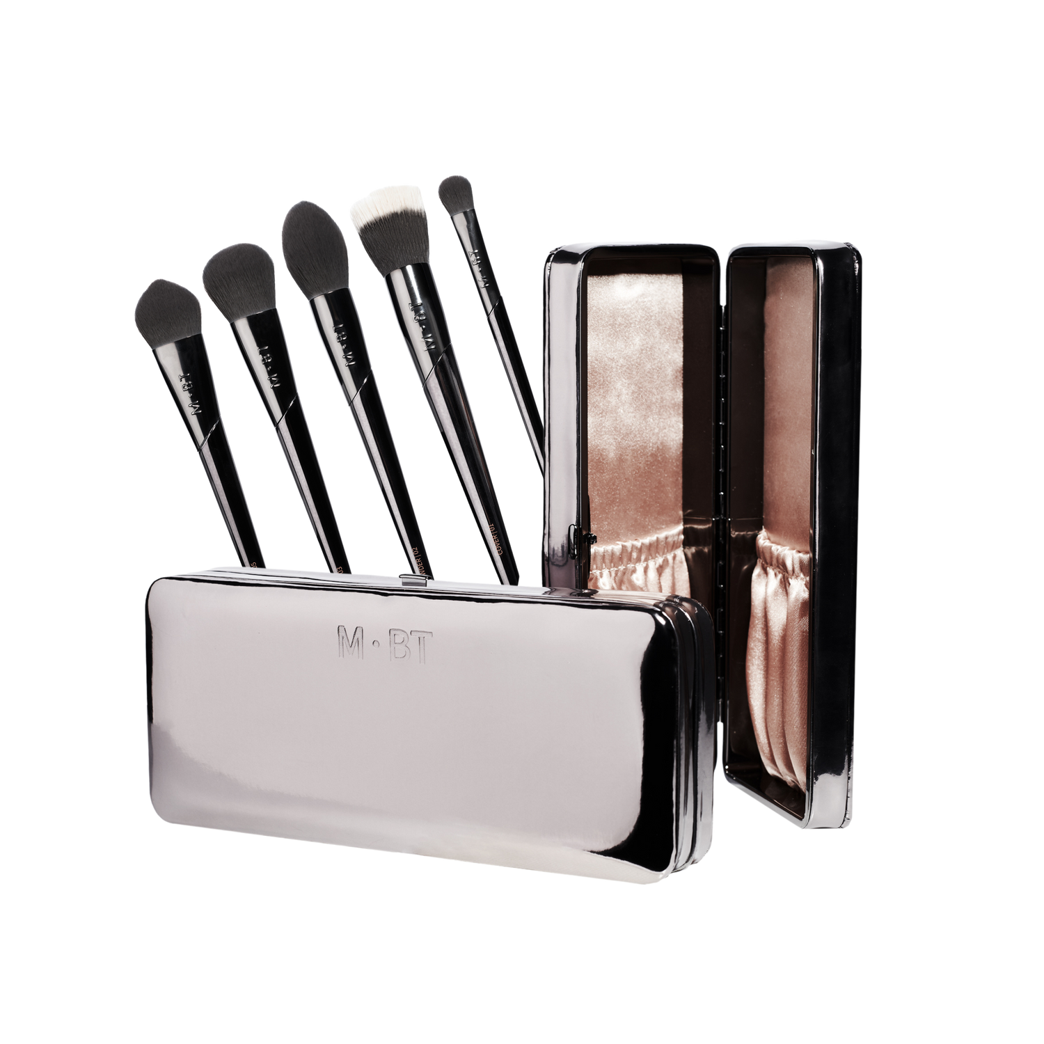 M•BT POUCH WITH COMPLETE BRUSH SET