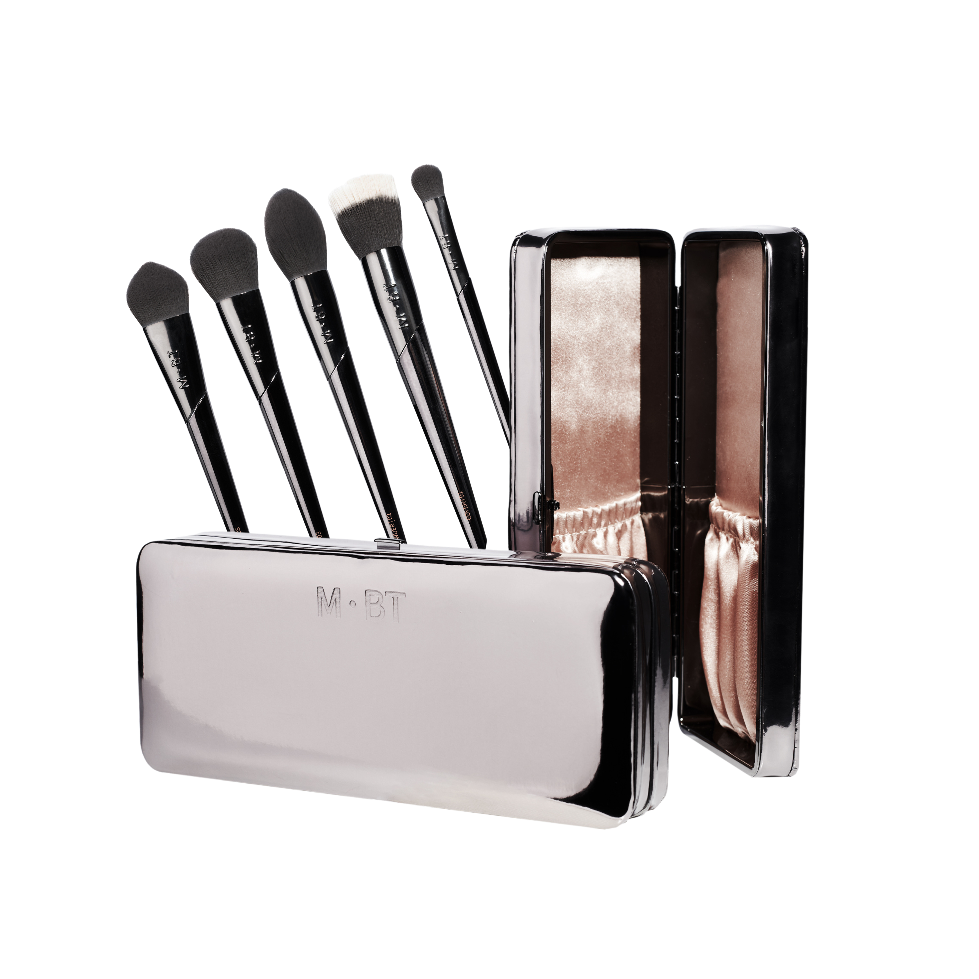 M•BT POUCH WITH COMPLETE BRUSH SET