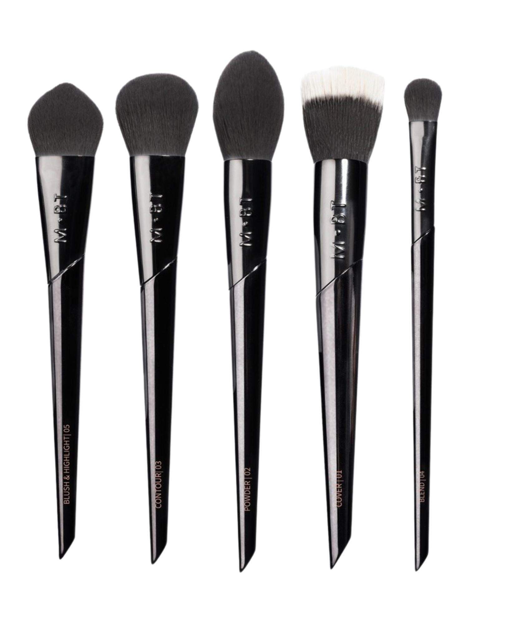 M•BT Vanity Case with a complete brush set